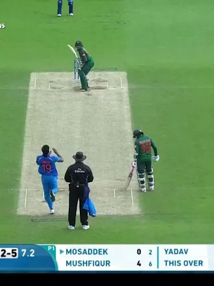 #CT17 Warm-up: Bangladesh innings wickets