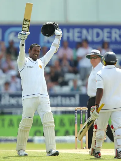 Logo of The best of Angelo Mathews in Test cricket
