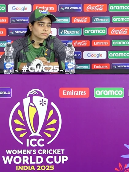 Fatima Sana | ICC WCW25 | Pakistan pre-match press conference | 4 Oct '25
