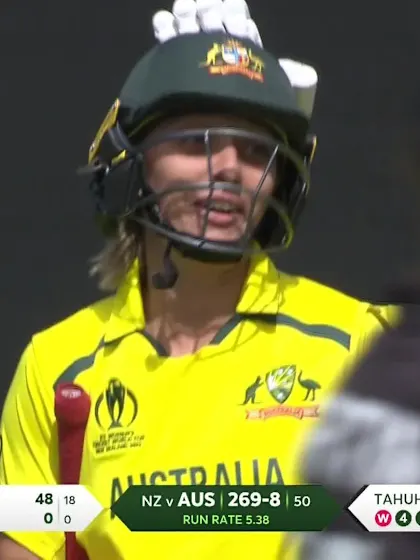 SIX: Gardner finishes with her fourth maximum