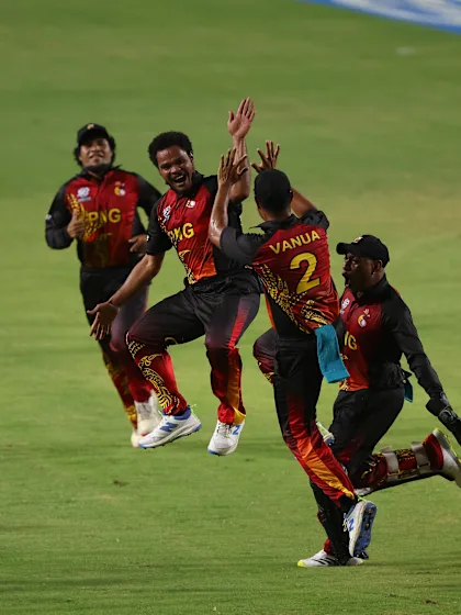 PNG rattle Afghanistan top-order in Powerplay | T20WC 2024