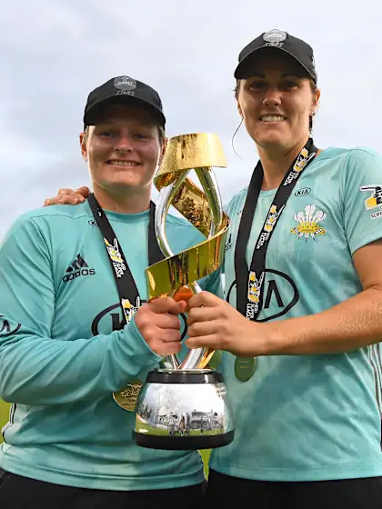 Lizelle Lee century powers Surrey Stars to maiden WCSL triumph