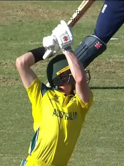 O Peake with a Four vs. England