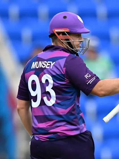 Logo of Half-Century Highlights - George Munsey - West Indies v Scotland - ICC T20WC 2022