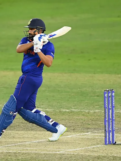 Rohit Sharma gets in the swing of things with sweet six