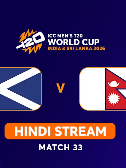 MT20: Scotland v Nepal (HINDI)
