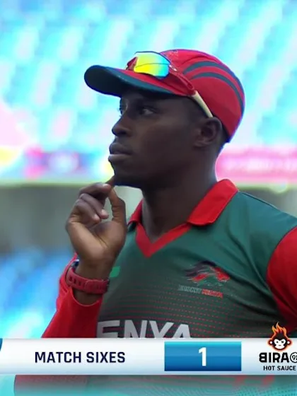 T20WCQ: PNG v KEN – Vanua slams his first six of the match