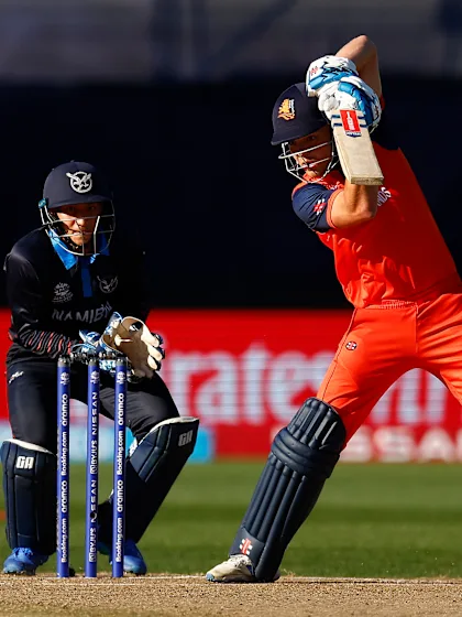 Bas de Leede (the Netherlands) Post-match press conference transcript | NAM v NED | T20 World Cup