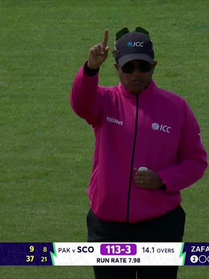 Megan Mccoll - Wicket - Scotland vs Pakistan