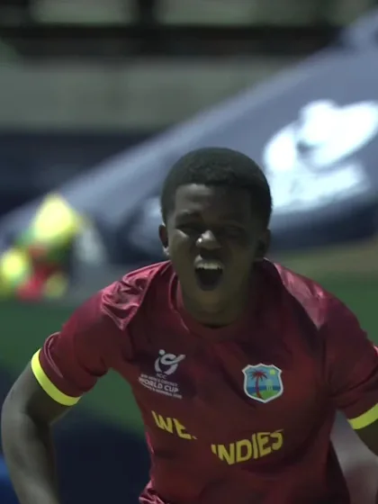 Osman Sadat with a Four vs. West Indies