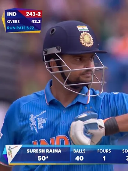 Match Hero –Suresh Raina – IND vs PAK