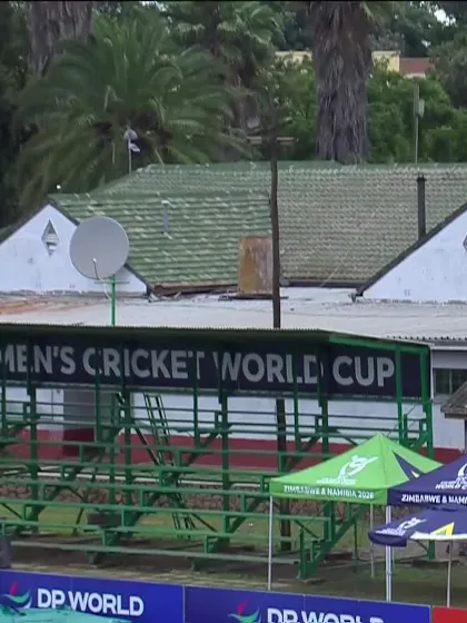 Hugo Bogue with a Six vs. Bangladesh