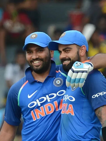 Kohli, Rohit tons stud Indian win