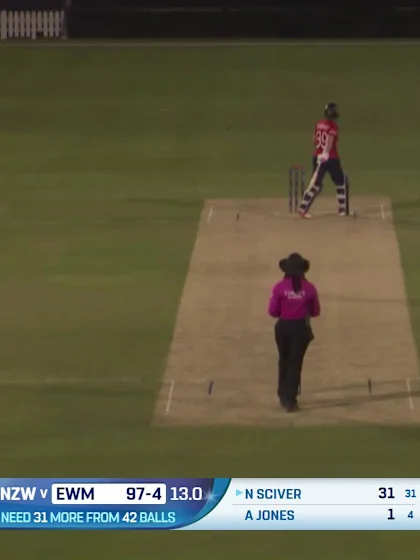 Logo of Nat Sciver-Brunt - Wicket - England Women vs New Zealand Women