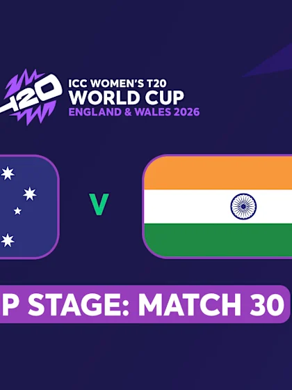 WT20: Australia v India
