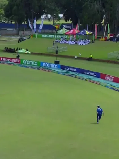 Ayush Mhatre with a Four vs. England