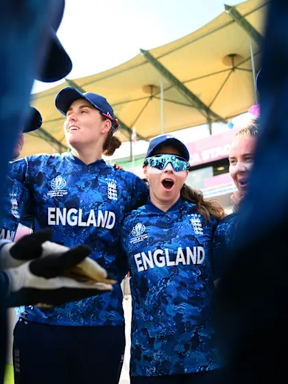 England players' passionate roar of the national anthem | CWC25
