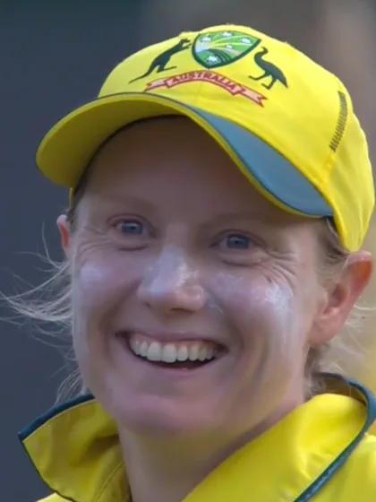 Healy's helmet scores five | CWC25