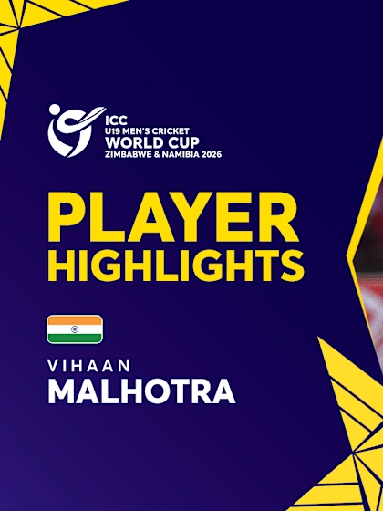 Vihaan scores a dazzling ton | Player Highlights | U19 CWC 2026