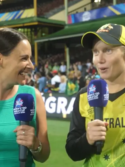Logo of WT20WC: Alyssa Healy on roller-coaster semi-final day