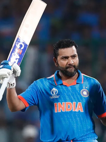 Rohit Sharma breaks multiple records with superb century | CWC23