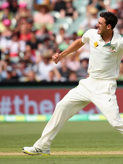 Starc burst puts Australia ahead in pink-ball Test