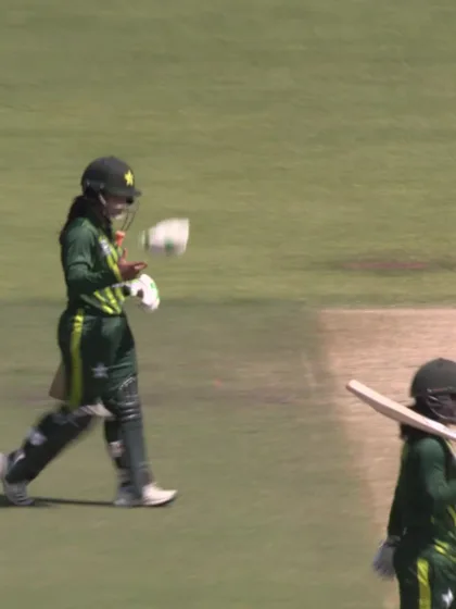 Logo of Wicket-Sidra-Amin-Pakistan-Women v South-Africa-Women ICC T20WC 2023