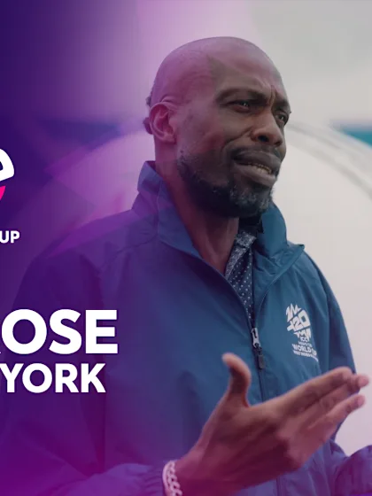 Curtly Ambrose visits Nassau County International Cricket Stadium in New York | T20WC 2024