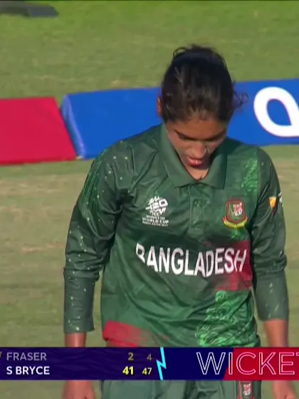 Logo of Katherine Fraser - Wicket - Bangladesh vs Scotland