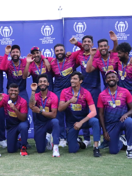 United States and United Arab Emirates advance to ICC Men’s Cricket World Cup Qualifier