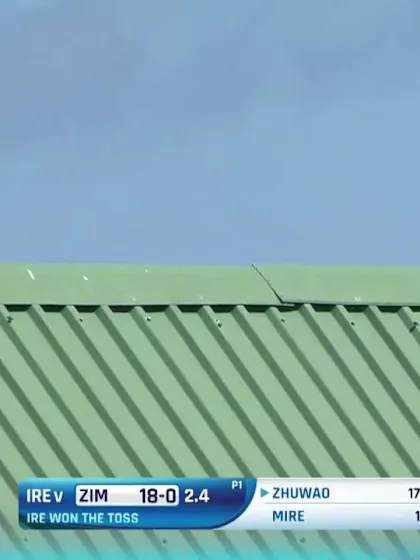 CWCQ POTD - Zhuwao hits a six onto the roof!