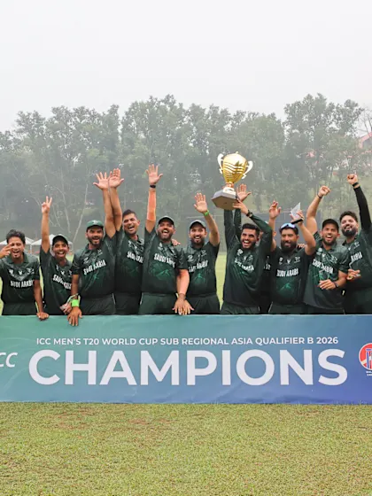 KUWAIT AND SAUDI ARABIA CROWNED CHAMPIONS AS SIX TEAMS PROGRESS TO REGIONAL FINAL ON ROAD TO ICC MEN’S T20 WORLD CUP 2028