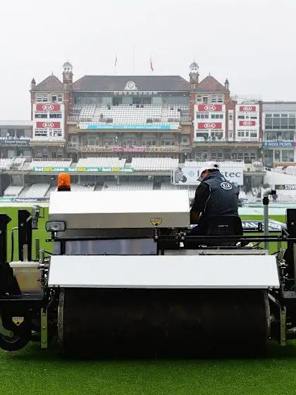 Faulkner upbeat despite washed out day