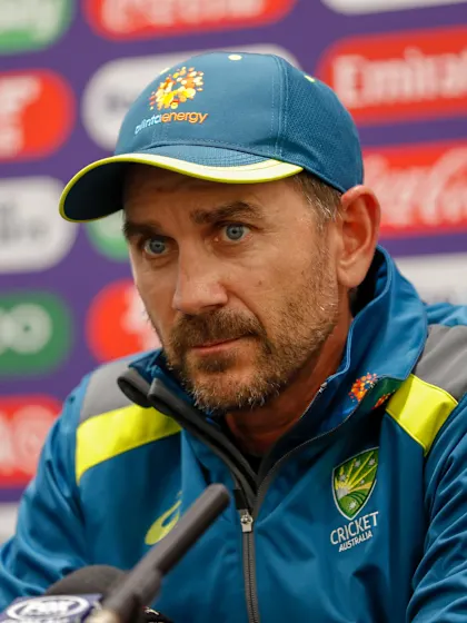 4 June - Nottingham - Australia coach Justin Langer pre-match press conference