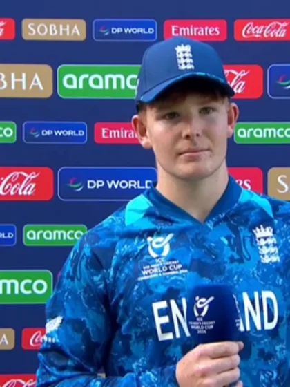 Thomas Rew | ICC U19MCW26 | England post-match interview | 30 January '26