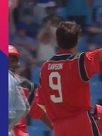 CWC Greatest Moments: John Davison tees off against West Indies