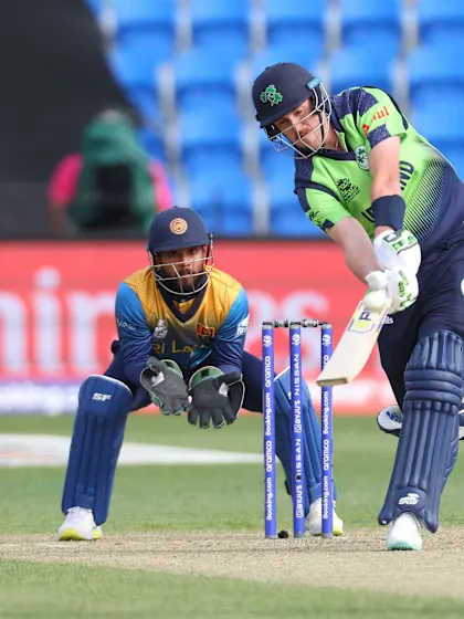 Wicket - Mark Adair - Sri-Lanka v Ireland ICC T20WC 2022
