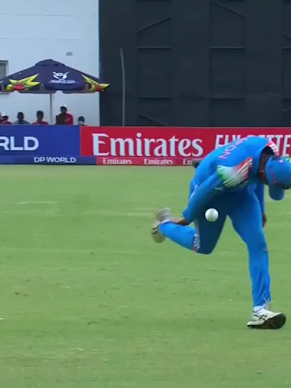 Ben Dawkins with a Four vs. India