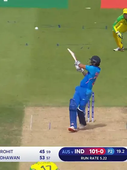 CWC19: IND v AUS - Shikhar Dhawan's third #CWC century highlights