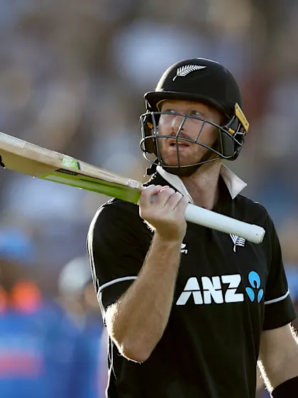 Guptill ruled out of India T20Is, Neesham called up as replacement
