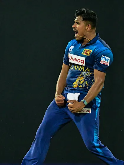 Theekshana makes top ten ODI bowling move as T20Is lead to host of changes