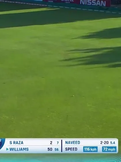 The top shots from Zimbabwe's innings v UAE