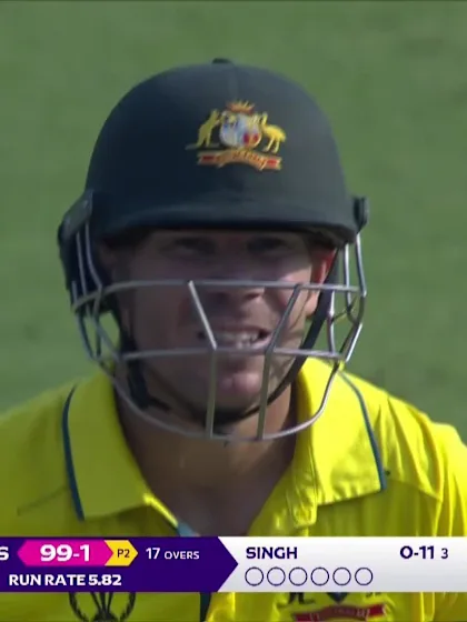 David Warner - Six - Australia vs Netherlands