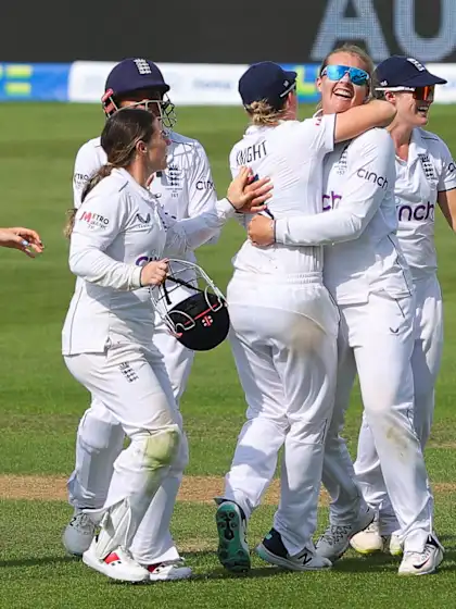 Ecclestone and Beaumont reach high marks in historic Women’s Ashes Test