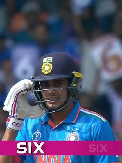 Shubman Gill - Six - India vs Netherlands