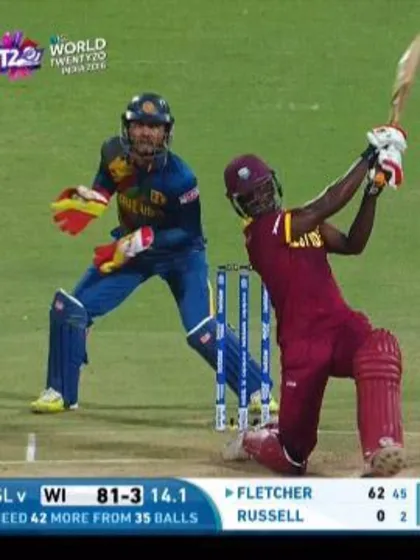 Fletcher hits Siriwardana for a huge Six!