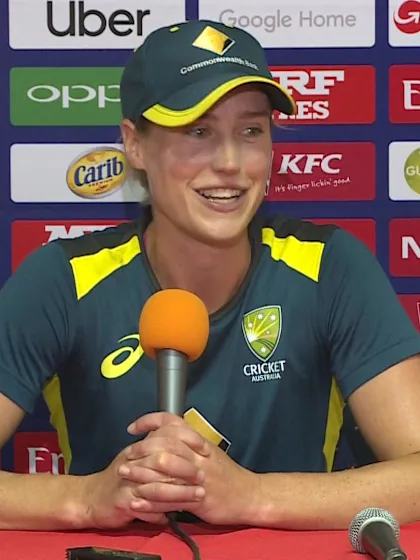 11 November - Guyana - Australia player Ellyse Perry post-match press conference