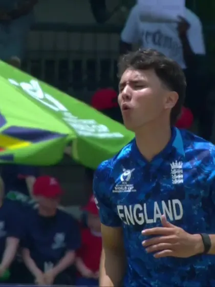 Vaibhav Sooryavanshi with a Six vs. England