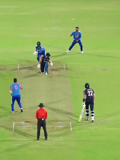 Zane Green - Wicket - Namibia vs India A