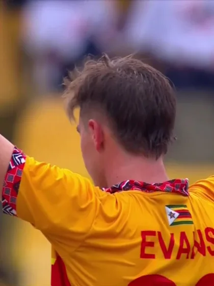 Ben Dwarshuis - Wicket - Australia vs Zimbabwe